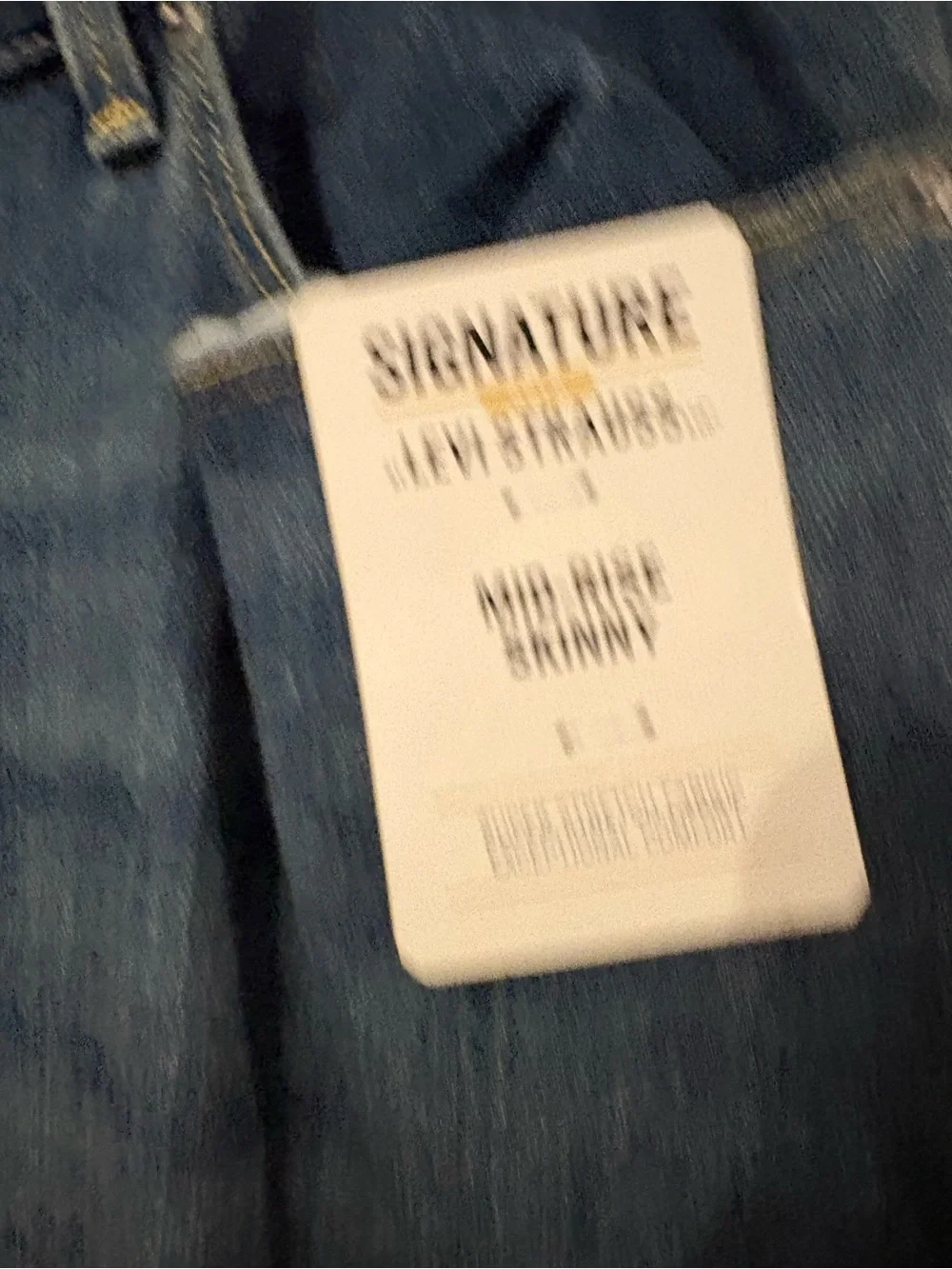 Levis slim skinny